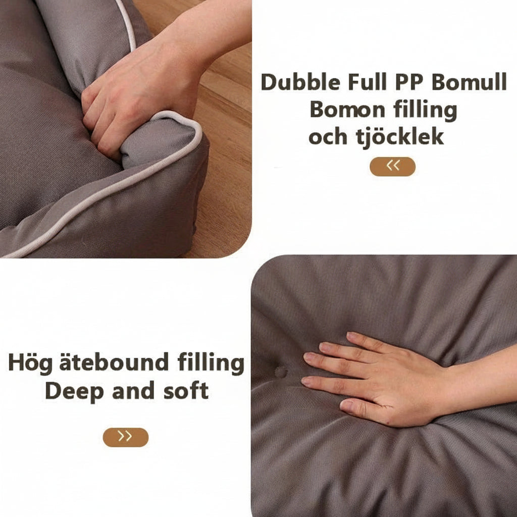 Waterproof Dog Bed 600D Oxford Pet Dogs Beds for All Seasons Thickened PP Cotton Filling Bite-Resistant Pet Mat Dog Accessories